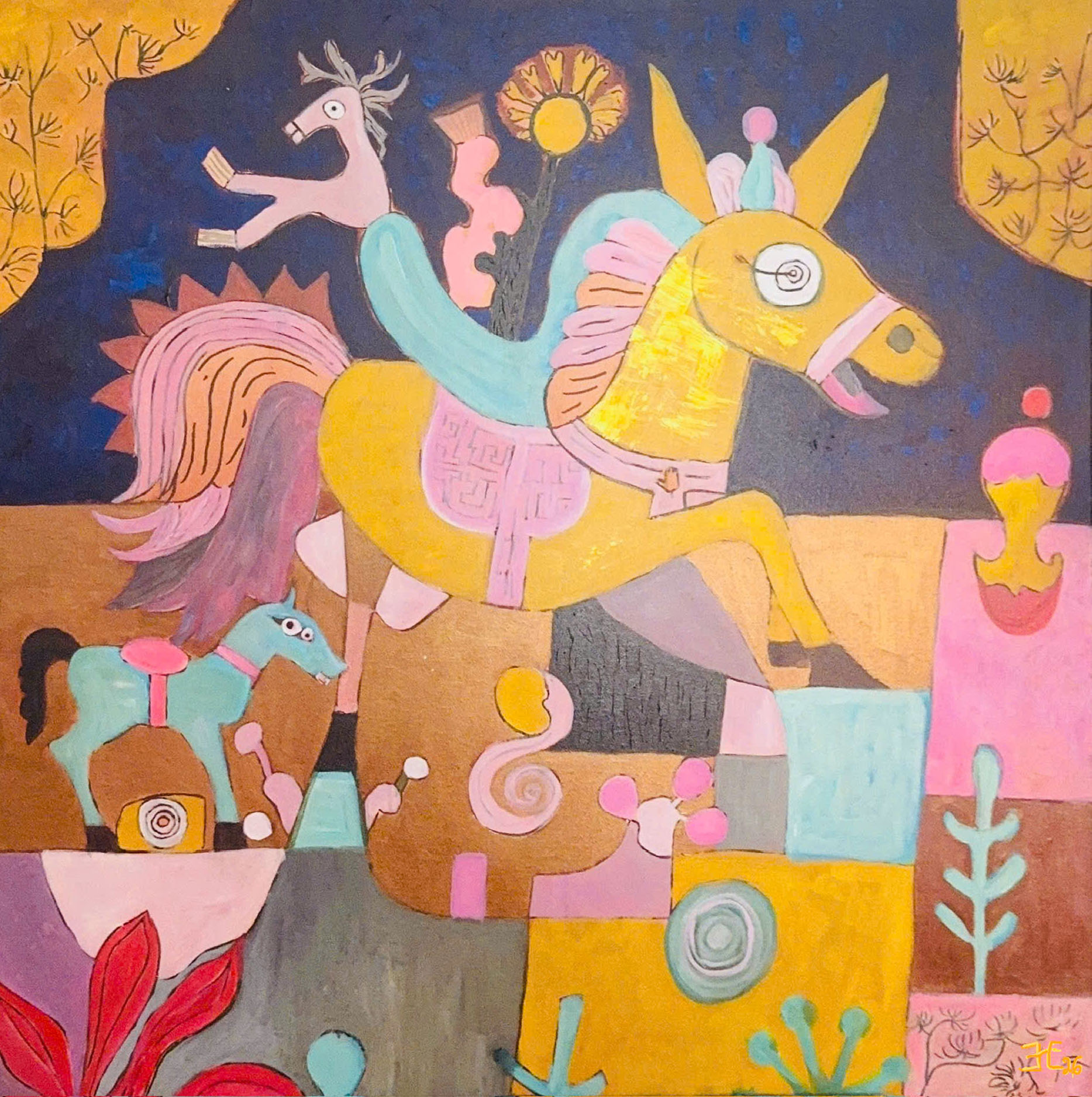 Những diễn giải độc bản về hình tượng con ngựa trong triển lãm “Mã hóa” - 7