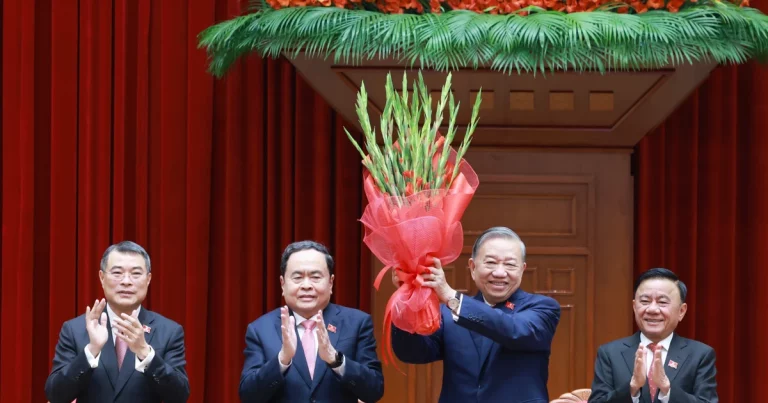 Đồng chí Tô Lâm giữ chức Tổng Bí thư Ban Chấp hành Trung ương Đảng khóa XIV