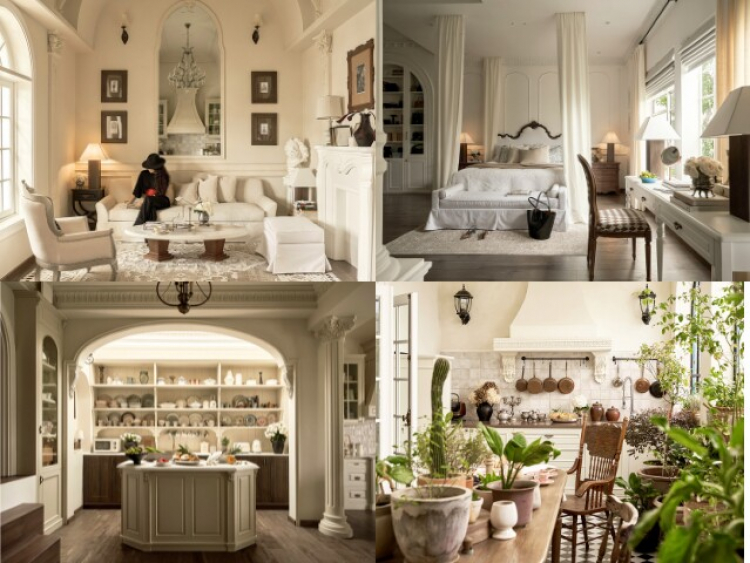 Vợ chồng Hà Nội tiết kiệm tiền xây căn biệt thự tựa Châu Âu thu nhỏ, phủ màu trắng sang trọng, đẹp hút mắt