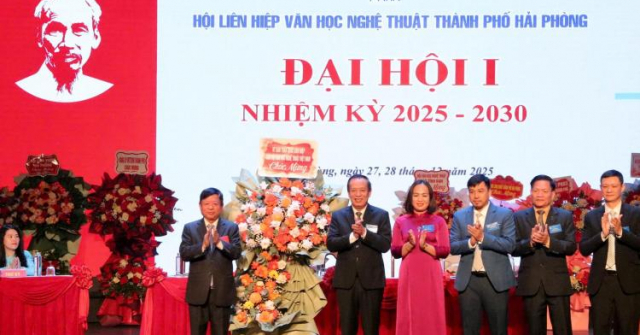 Hội Liên hiệp văn học nghệ thuật thành phố Hải Phòng tổ chức Đại hội lần thứ Nhất, nhiệm kỳ 2025 – 2030