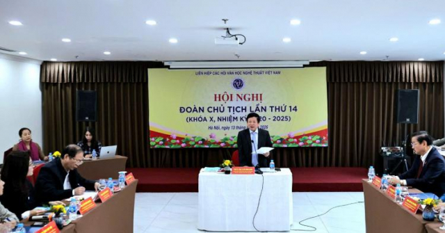 Hội nghị Đoàn Chủ tịch lần thứ 14: Định hướng hoạt động văn học nghệ thuật trong giai đoạn mới