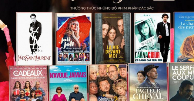 Chiếu miễn phí 11 bộ phim trong tháng phim Pháp đón Tết