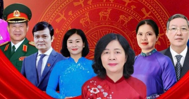 Chủ tịch và các vị Ủy viên Đoàn Chủ tịch Ủy ban Trung ương MTTQ Việt Nam ứng cử đại biểu Quốc hội khoá XVI