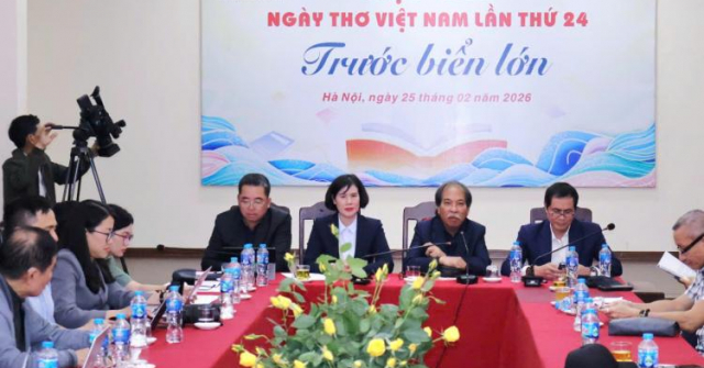 Ngày Thơ Việt Nam lần thứ 24 năm 2026: Sự kết hợp của thi ca và biển cả