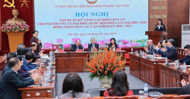 Ủy ban Trung ương MTTQ Việt Nam thành lập 5 đoàn giám sát thực hiện nhiệm vụ tuyên truyền, vận động bầu cử