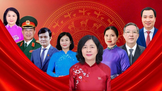 Chủ tịch và các vị Ủy viên Đoàn Chủ tịch Ủy ban Trung ương MTTQ Việt Nam ứng cử đại biểu Quốc hội khoá XVI - 1