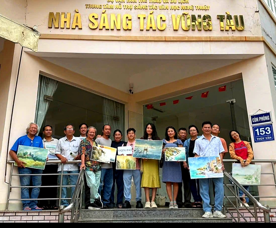 Họa sĩ Nguyễn Hồng Quân - Lung linh một miền sông nước - 1