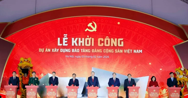 Tổng Bí thư Tô Lâm dự lễ khởi công xây dựng Bảo tàng Đảng Cộng sản Việt Nam