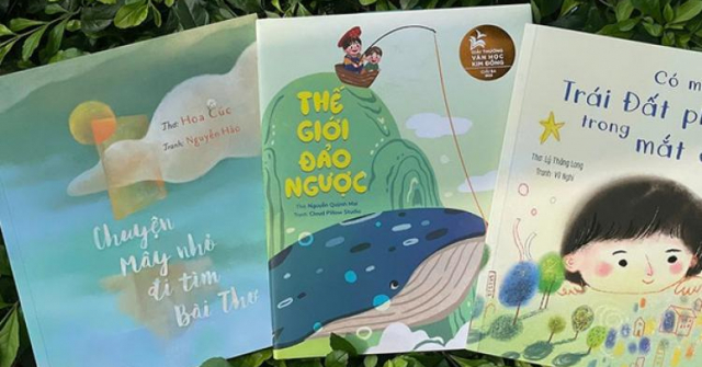 Nhà xuất bản Kim Đồng ra mắt ba tập thơ thiếu nhi chào mừng Ngày Thơ Việt Nam lần thứ 24