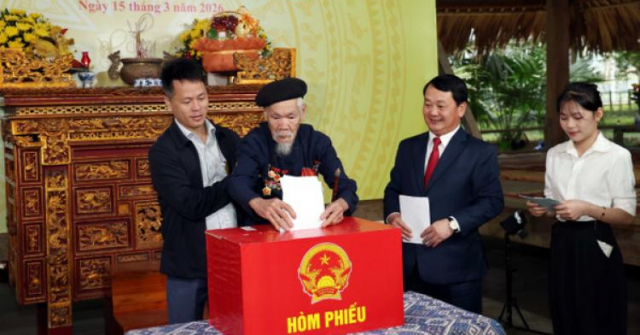 ​Thông cáo báo chí về tình hình bầu cử đại biểu Quốc hội khóa XVI và đại biểu HĐND các cấp