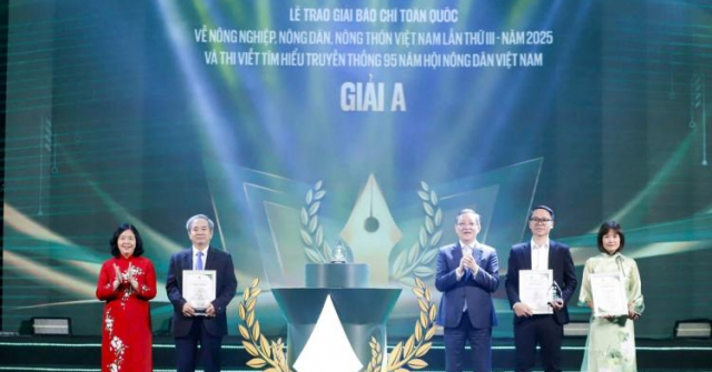 Chính thức khởi động Giải báo chí toàn quốc về nông nghiệp, nông dân, nông thôn năm 2026 và Thi ảnh “Nông thôn Việt Nam 40 năm Đổi mới”