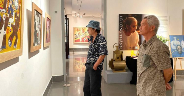 Thế giới nghệ thuật của Lê Công Thành: Nơi hội họa và điêu khắc soi chiếu lẫn nhau