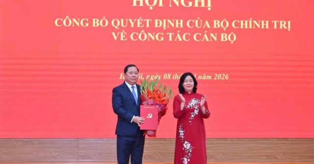 Ông Nguyễn Phi Long giữ chức Phó Bí thư Thường trực Đảng ủy Mặt trận Tổ quốc, các đoàn thể Trung ương