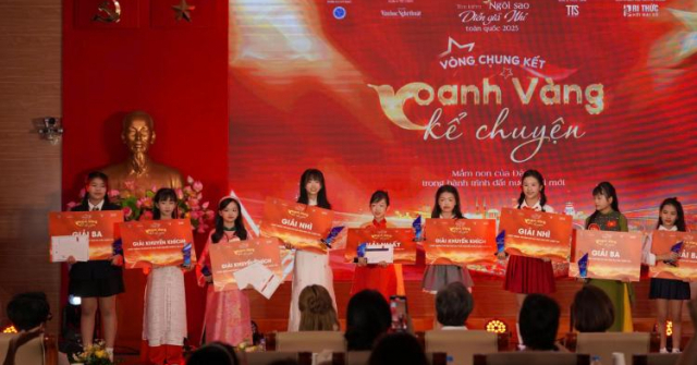 Chắp cánh cho những tài năng diễn giả nhí qua cuộc thi “Oanh Vàng Kể Chuyện” năm 2025