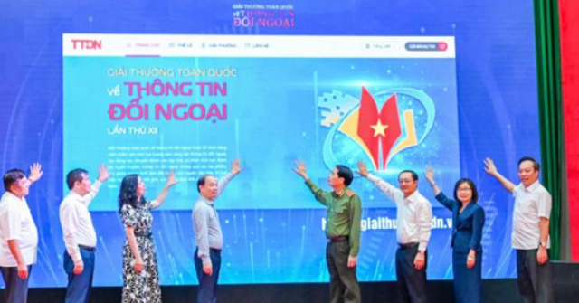Phát động Giải thưởng toàn quốc về Thông tin đối ngoại Lần thứ 12