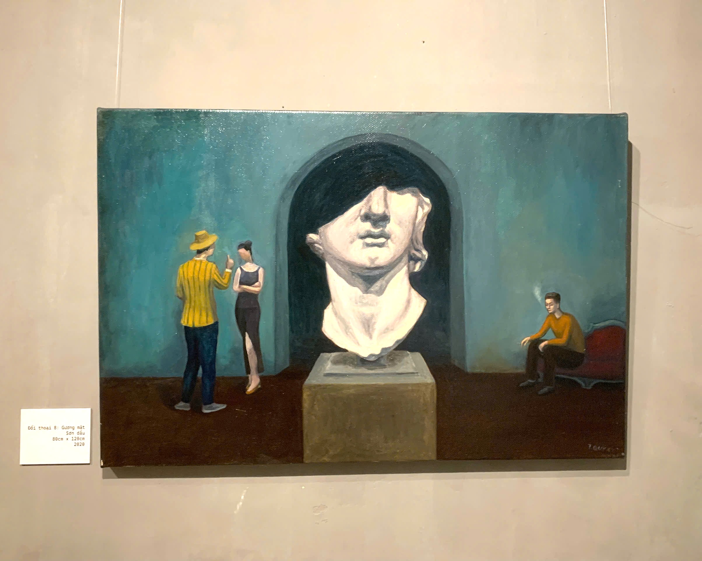 Triển lãm “Hai Ba Bốn…”: Hành trình tìm tòi và tự đối thoại sau mỗi lớp màu - 9