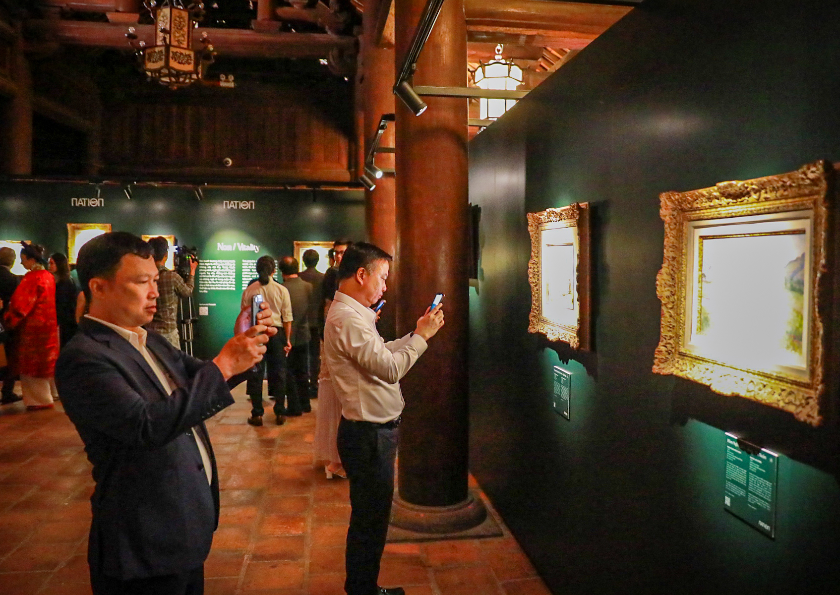 Triển lãm quy mô lớn đầu tiên về hội họa vua Hàm Nghi tại Thủ đô - 8