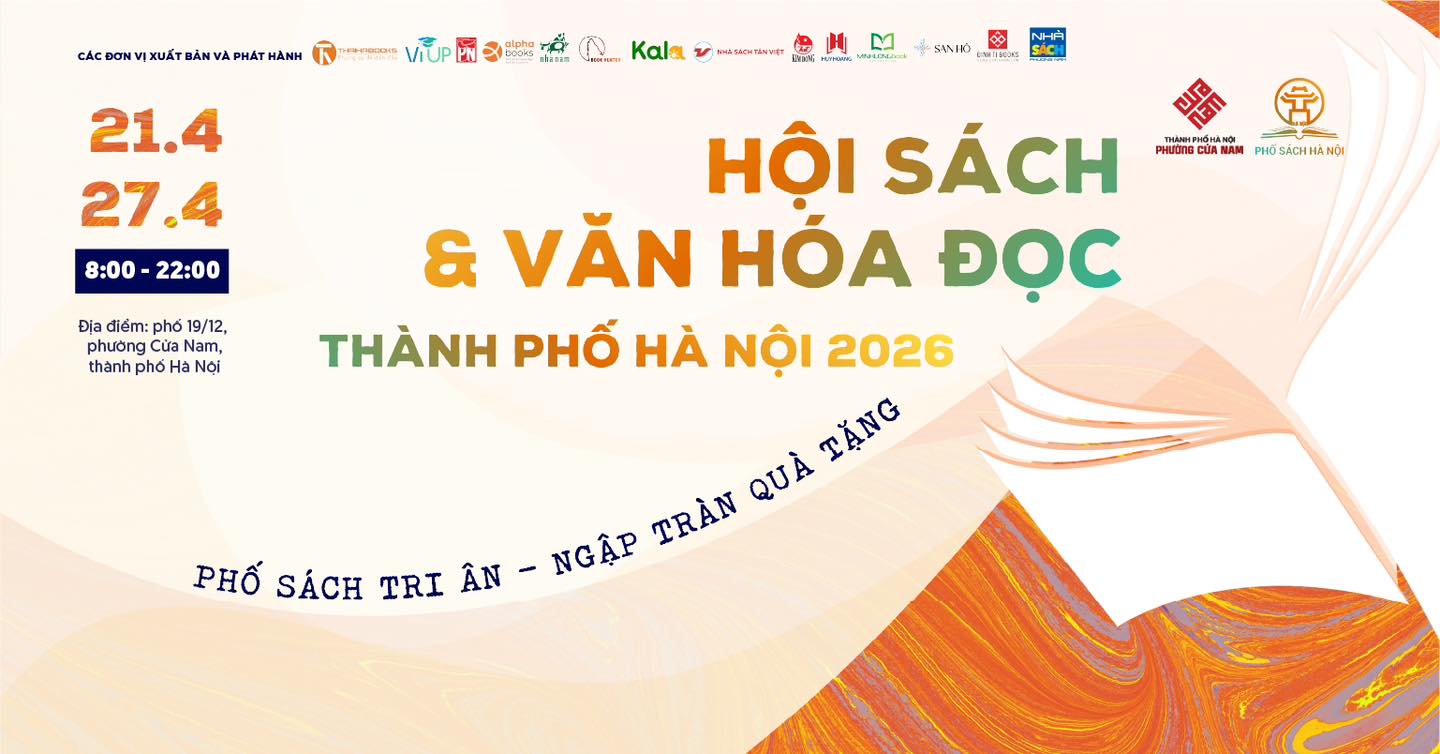 Hội sách và Văn hoá đọc thành phố Hà Nội 2026 - 1