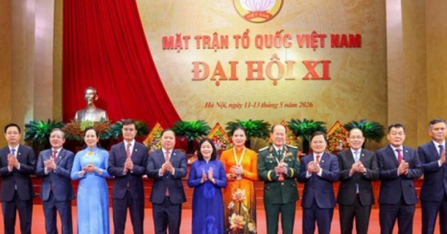 Ra mắt Đoàn Chủ tịch Ủy ban Trung ương Mặt trận Tổ quốc Việt Nam khóa XI, nhiệm kỳ 2026-2031