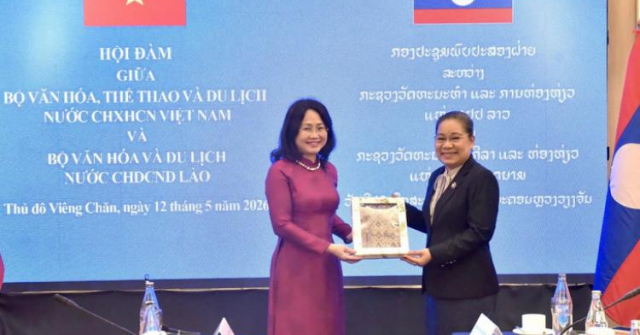 Việt Nam và Lào ký kết Chương trình hợp tác văn hóa, du lịch giai đoạn 2026-2030