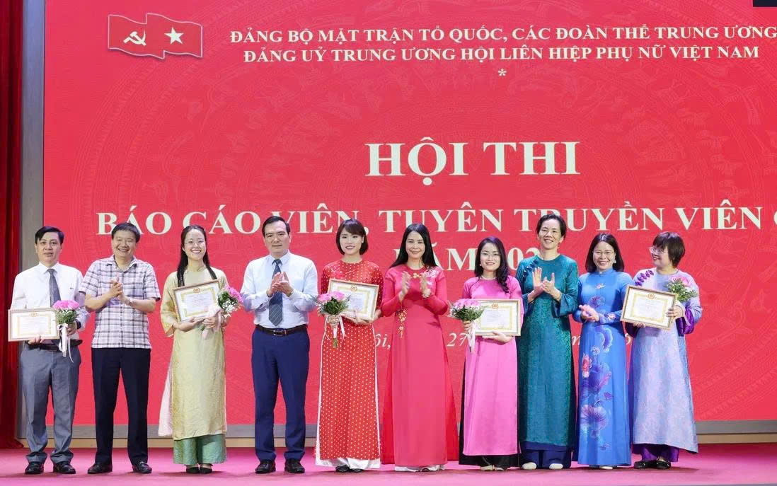 Đảng ủy TƯ Hội LHPN Việt Nam: Hội thi Báo cáo viên, Tuyên truyền viên giỏi năm 2026 - 1