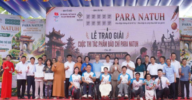 Vinh danh các tác phẩm báo chí, nhiếp ảnh xuất sắc về hòa nhập cộng đồng
