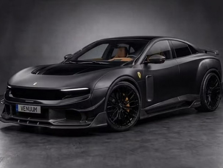 Vừa ra mắt siêu xe điện Ferrari Luce đã có bản độ hầm hố