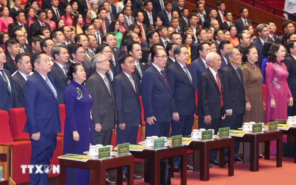 Chủ tịch Quốc hội dự khai mạc Đại hội Hội Nông dân Việt Nam lần thứ IX - 9
