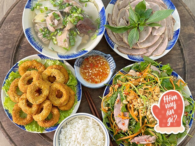 Hôm nay nấu gì: Cơm tối ngon thế này ai nỡ chối từ