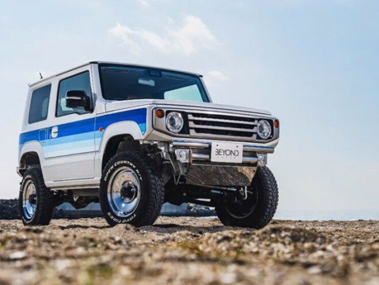 Mẫu xe SUV mini Suzuki Jimny “lột xác” thành xe hoài cổ