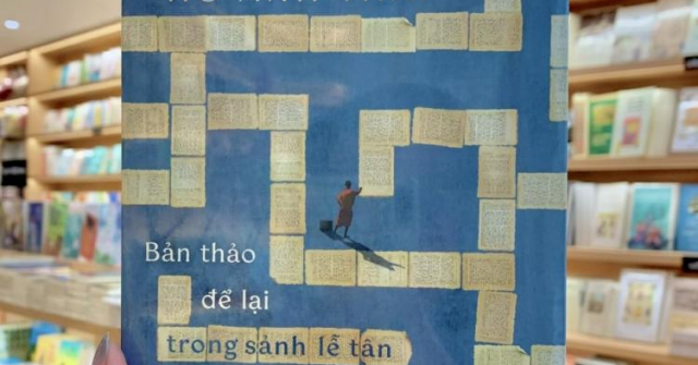Tiểu thuyết “Bản thảo để lại trong sảnh lễ tân” của nhà văn Hồ Anh Thái  được dịch sang tiếng Trung