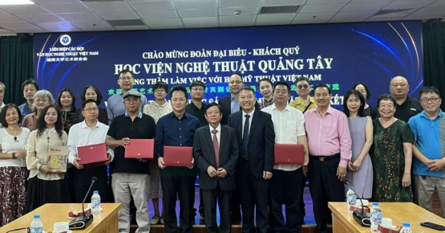 Thúc đẩy giao lưu mỹ thuật Việt Nam – Trung Quốc qua dự án sáng tác “Dấu chân Cách mạng – Dấu chân Phát triển – Dấu chân Tuổi trẻ”