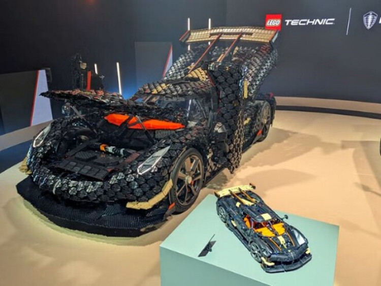 Bộ LEGO Technic khó nhất lịch sử gọi tên Koenigsegg Sadair’s Spear