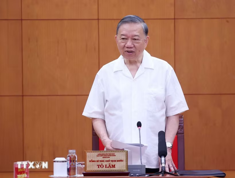 Tổng Bí thư, Chủ tịch nước Tô Lâm: Không để xã hội giàu lên về vật chất nhưng nghèo đi về văn hóa, đạo đức và các giá trị nhân văn - 1