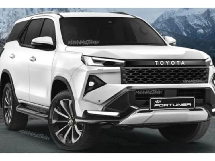 Toyota hé lộ hình ảnh đầu tiên về dòng xe Fortuner thế hệ mới