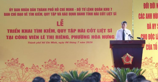 Thủ tướng Lê Minh Hưng: Bằng mọi giá, phải nỗ lực, quyết tâm cao nhất để tìm kiếm, quy tập và xác định danh tính hài cốt liệt sĩ