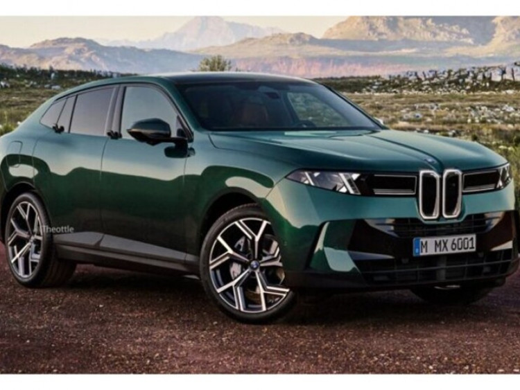 BMW X6 thế hệ mới lộ ảnh phác thảo mới