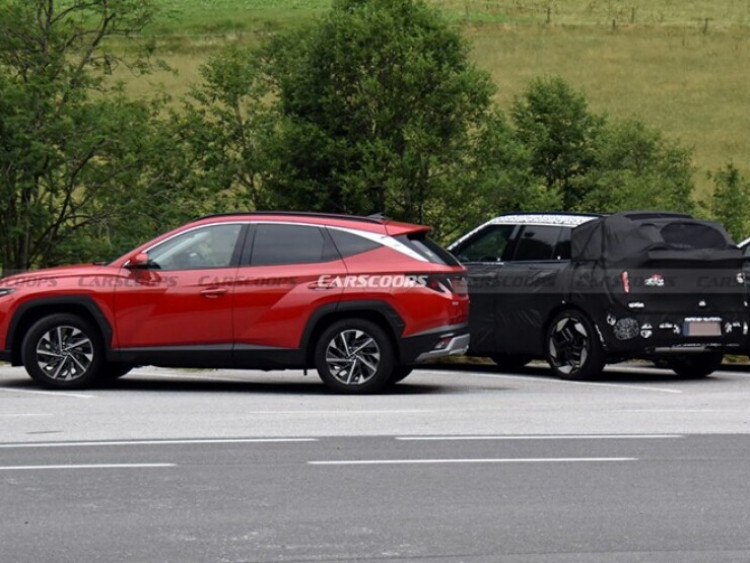 Hyundai Tucson thế hệ mới lộ diện chạy thử, diện mạo khác lạ gây chú ý