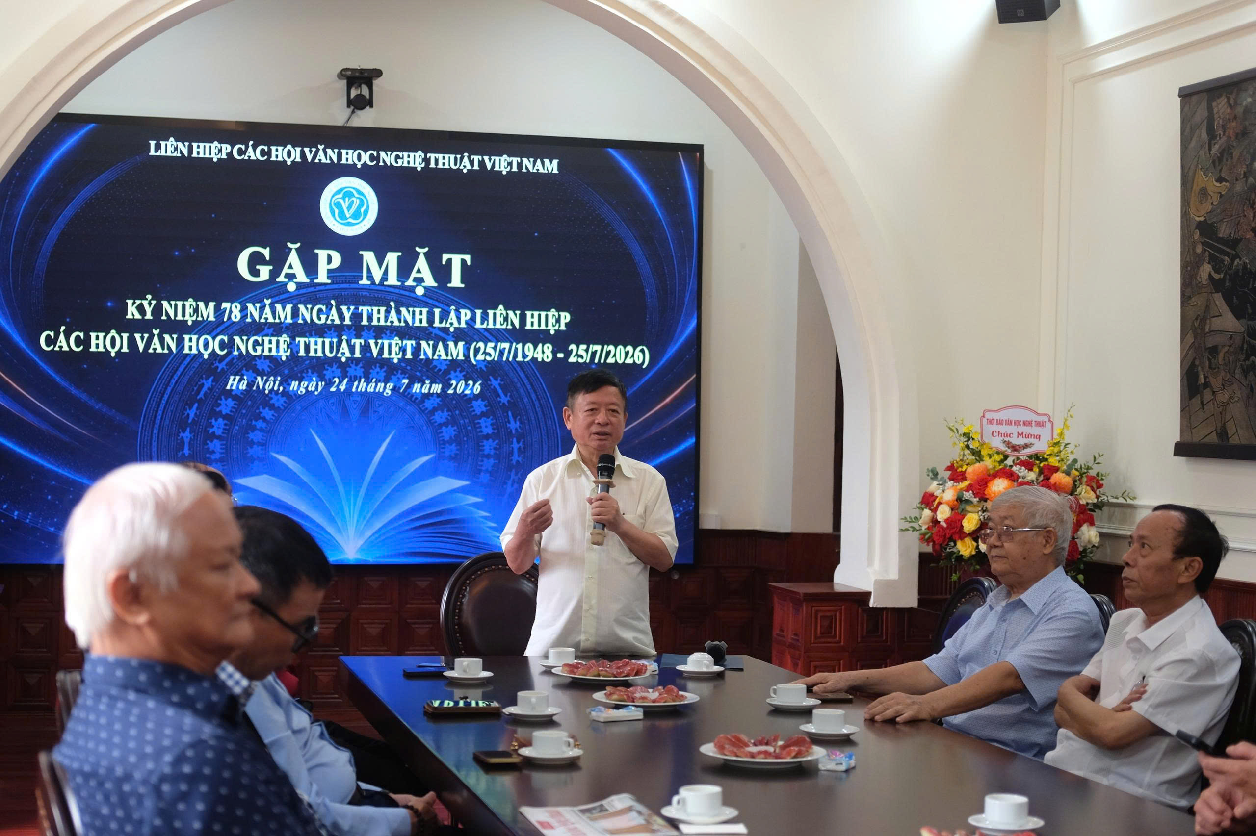 Kỷ niệm 78 năm truyền thống vẻ vang của Liên hiệp các Hội Văn học nghệ thuật Việt Nam - 2