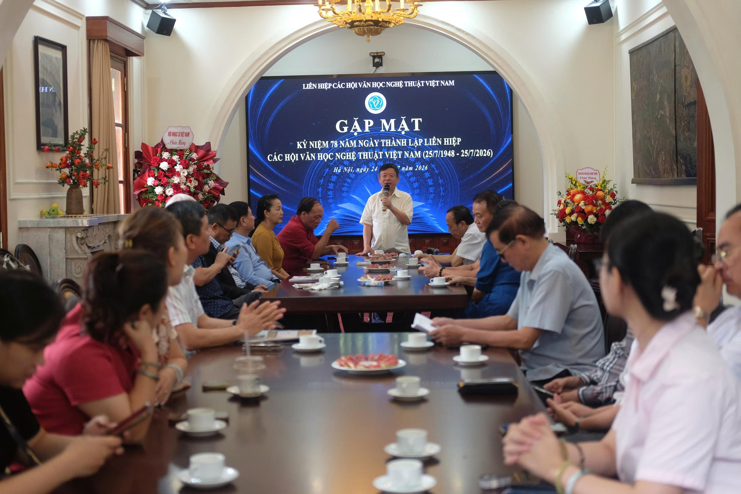 Kỷ niệm 78 năm truyền thống vẻ vang của Liên hiệp các Hội Văn học nghệ thuật Việt Nam - 1