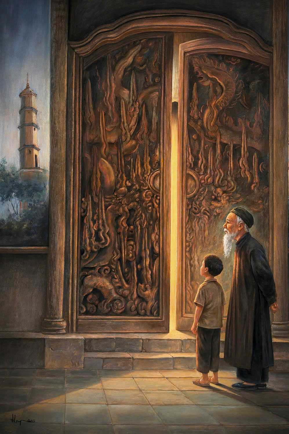 “Mật ngữ thời gian”: Ba dòng chảy di sản - Một miền thiện niệm - 4