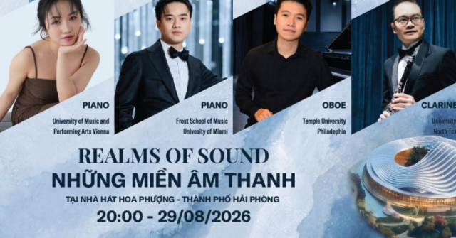 “Những miền âm thanh – Realms of Sound” mở đầu hành trình xây dựng Thành phố Âm nhạc