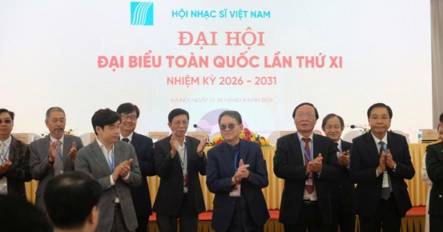 Thiếu tướng, nhạc sĩ Nguyễn Đức Trịnh đắc cử Chủ tịch Hội Nhạc sĩ Việt Nam nhiệm kỳ XI