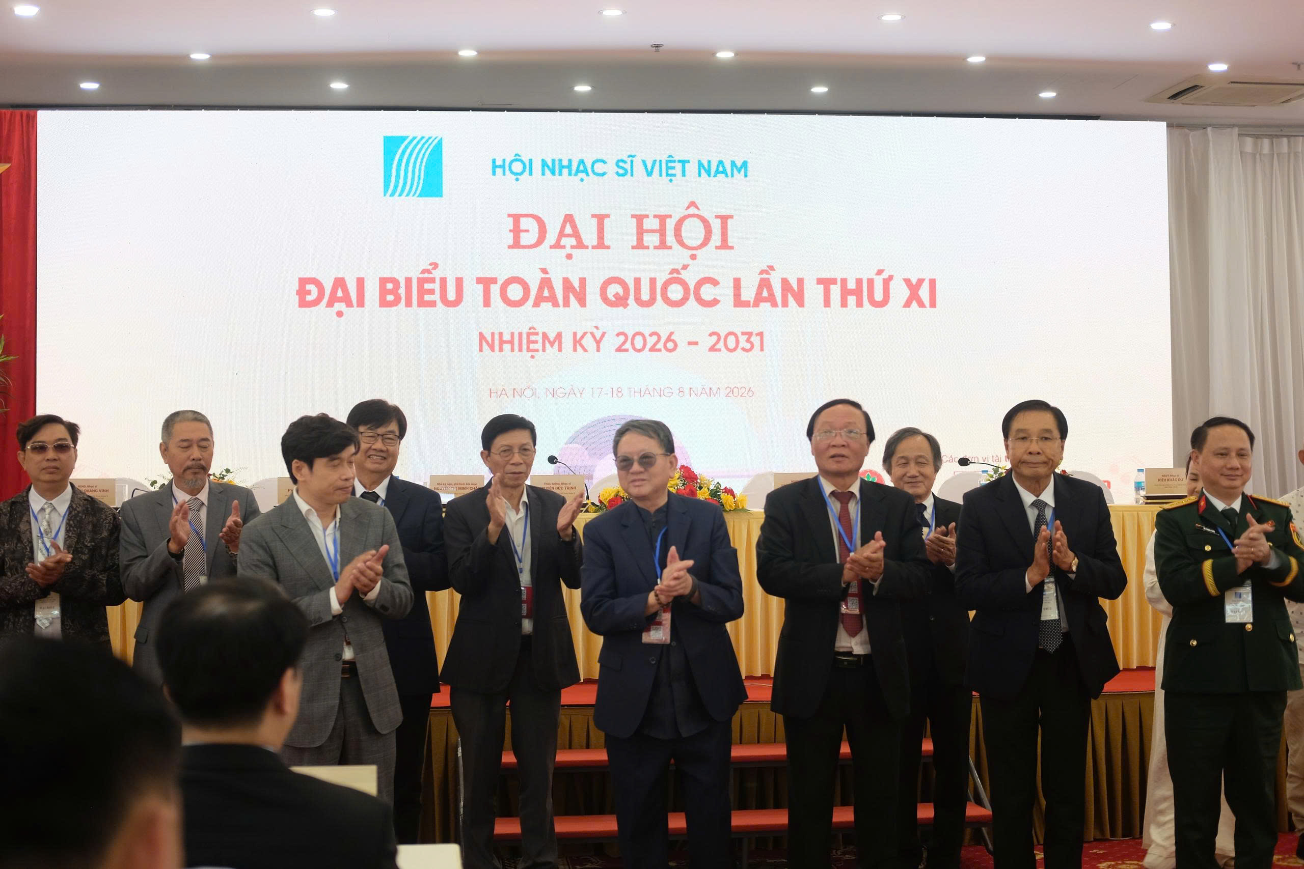 Thiếu tướng, nhạc sĩ Nguyễn Đức Trịnh đắc cử Chủ tịch Hội Nhạc sĩ Việt Nam nhiệm kỳ XI - 8
