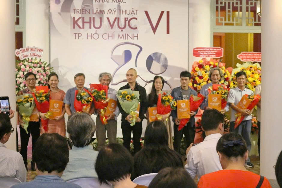 Khai mạc Triển lãm Mỹ thuật khu vực VI (TP Hồ Chí Minh) - lần thứ 30 - 2