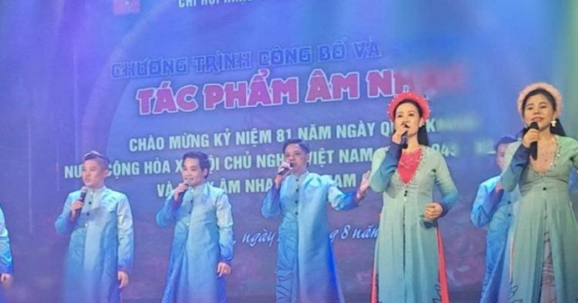 Nghệ An giới thiệu tác phẩm mới chào mừng 81 năm Quốc khánh 2-9 và Ngày Âm nhạc Việt Nam