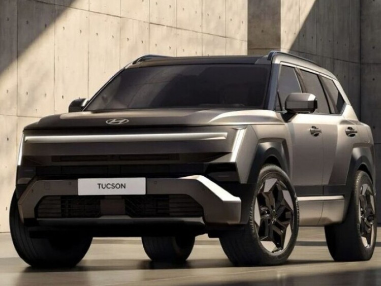 Hyundai Tucson mới có thêm ảnh mới nhìn góc cạnh và hầm hố hơn