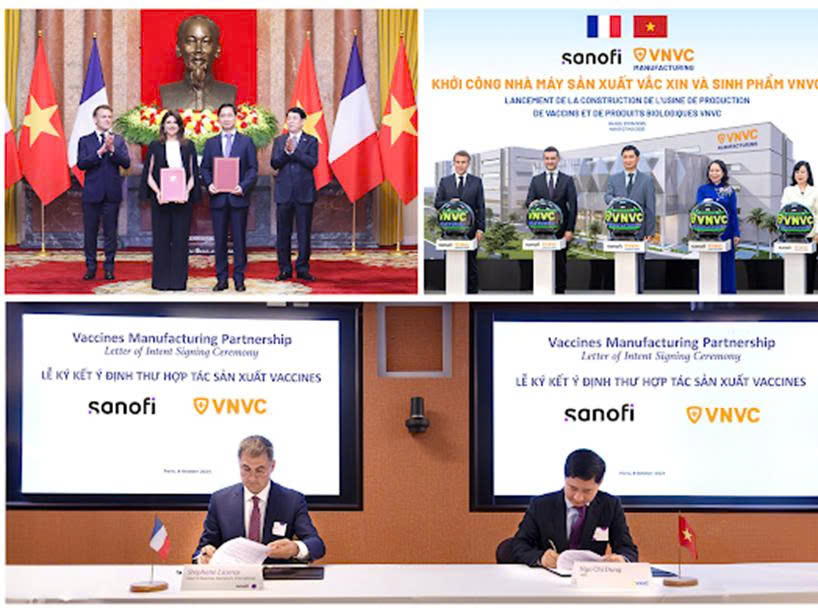 Tổng Bí thư, Chủ tịch nước Tô Lâm và Tổng thống Pháp Emmanuel Macron chứng kiến bước tiến mới trong hợp tác chiến lược giữa VNVC và Sanofi - 5