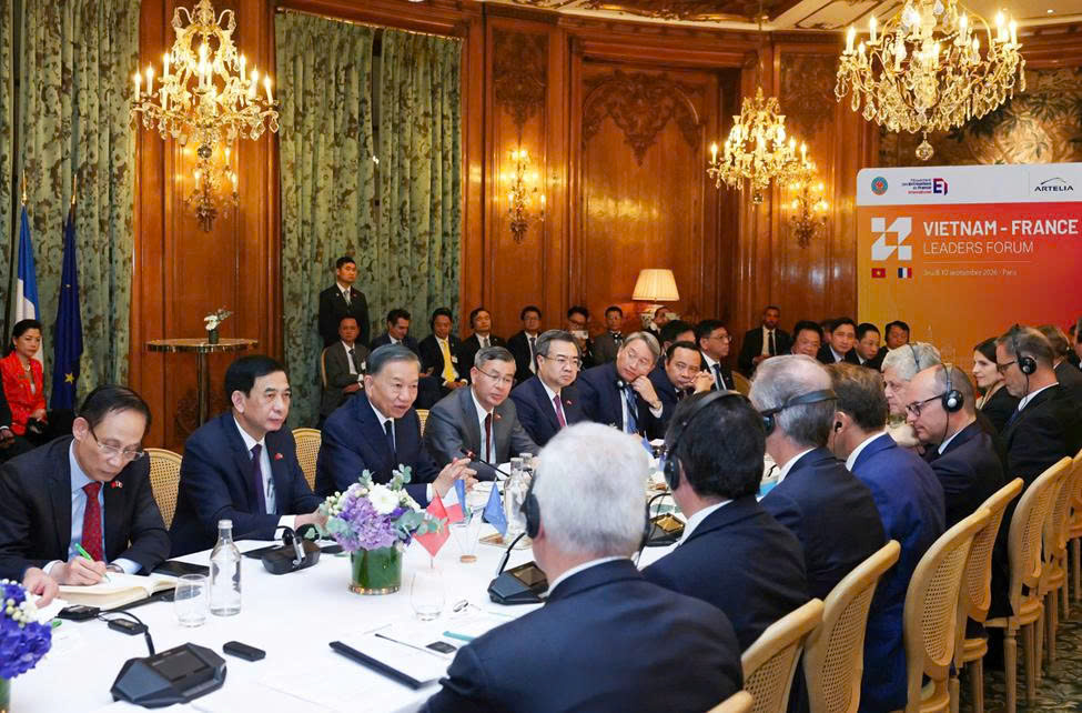 Tổng Bí thư, Chủ tịch nước Tô Lâm và Tổng thống Pháp Emmanuel Macron chứng kiến bước tiến mới trong hợp tác chiến lược giữa VNVC và Sanofi - 1